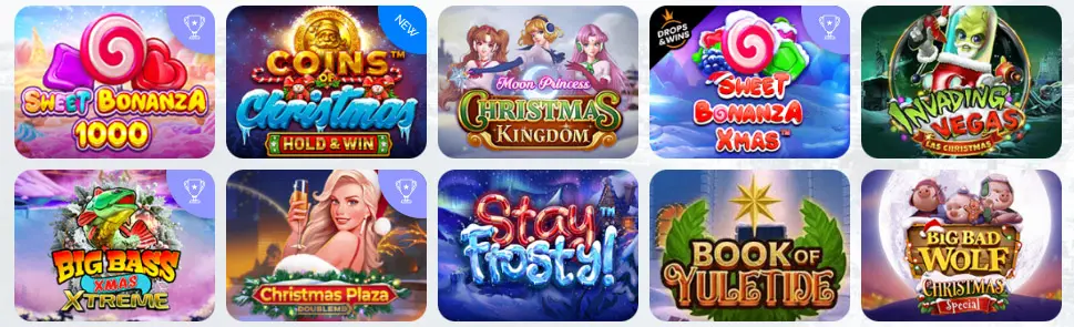 Tutti i giochi di SLOTMANIAX CASINO