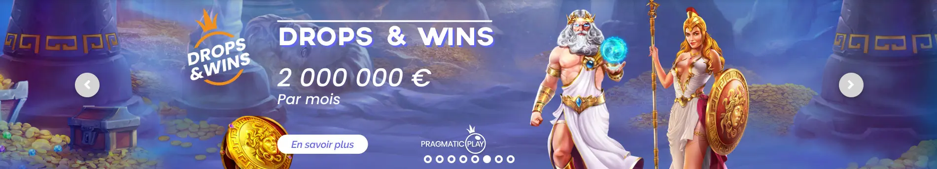 Drop and Wins SLOTMANIAX CASINO